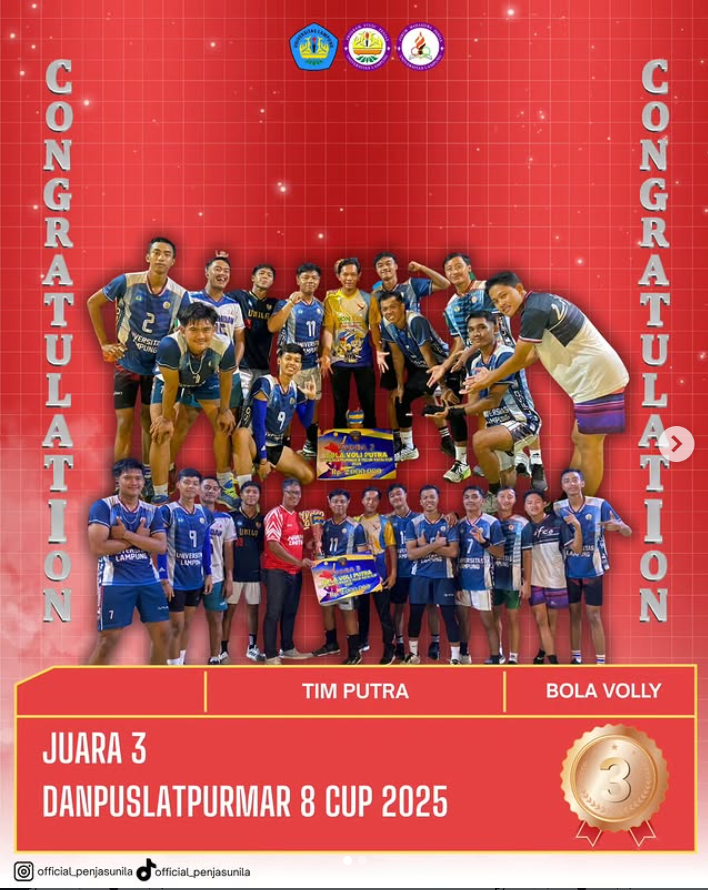 Foto prestasi Danpuslatpurmar 8 cup 2025